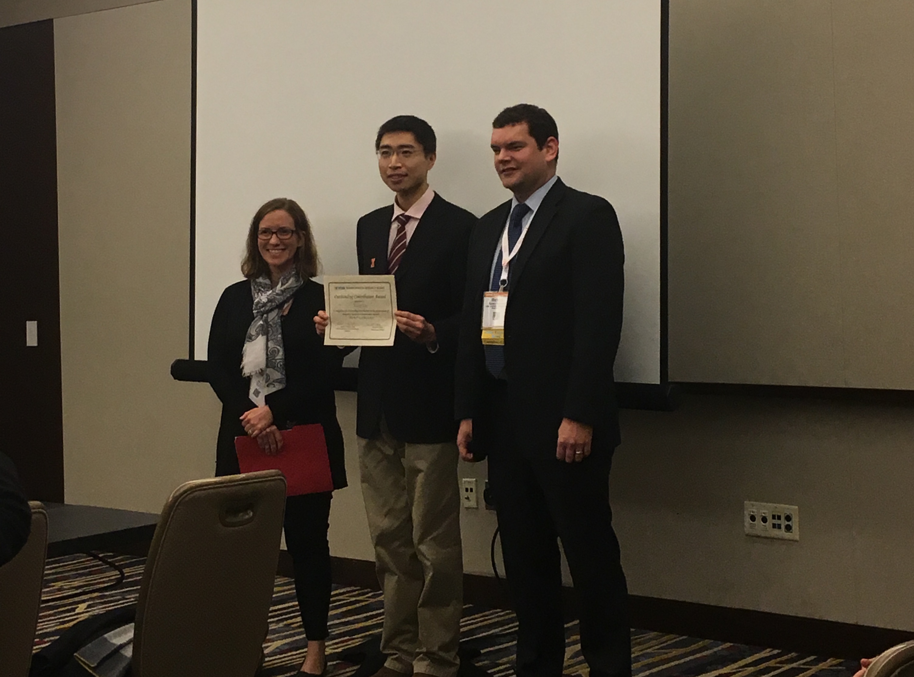 TRB Outstanding Research Contribution Award