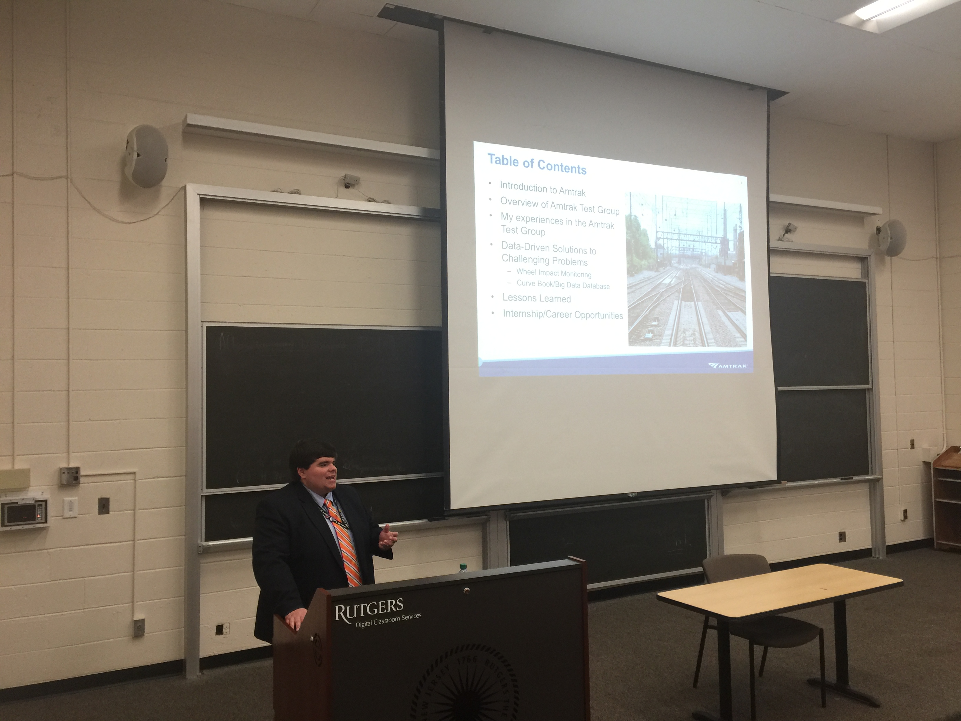 Matthew Greve Amtrak Big Data Talk