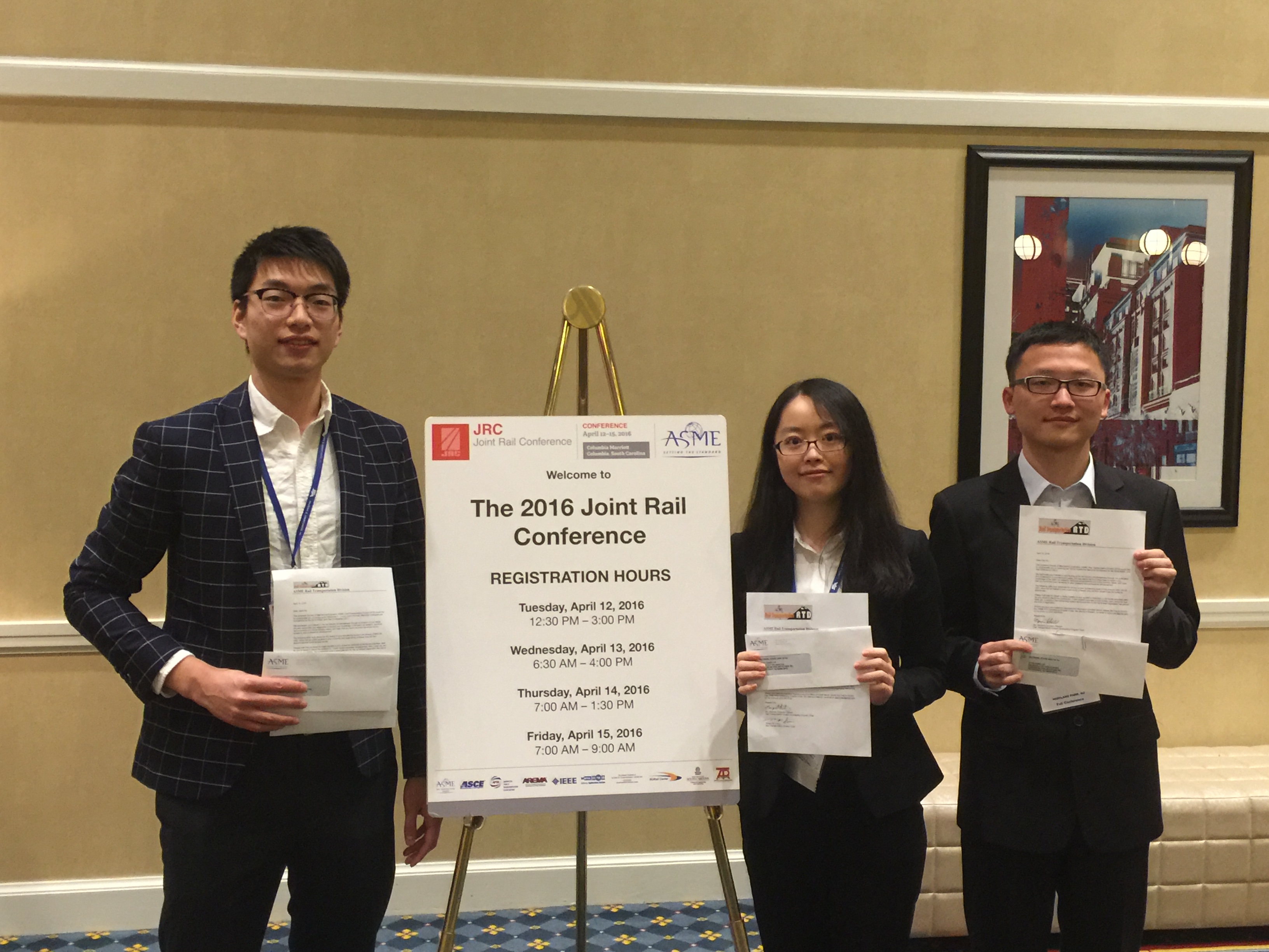 Joint Rail Conference Research Scholarship Honors