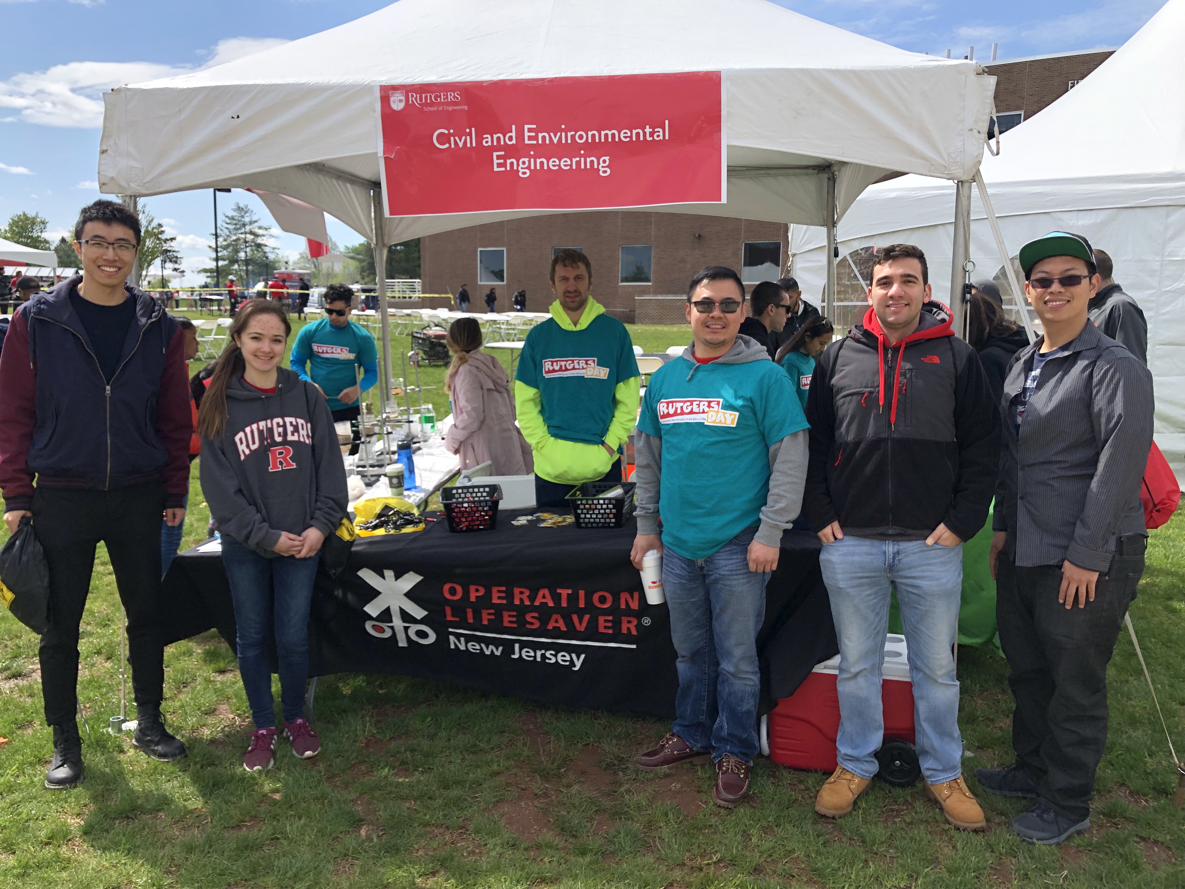 Rutgers Day 2019 Rail Safety Outreach